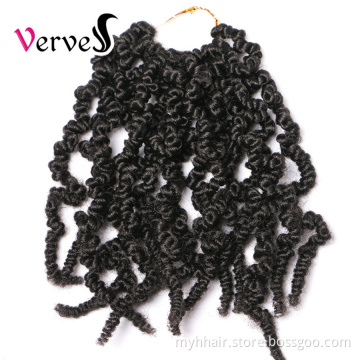 Spring Pre-twisted Braids Synthetic Crochet Hair Extensions 10 inch 15 strands/pack Ombre Crochet Twist Braids Fiber